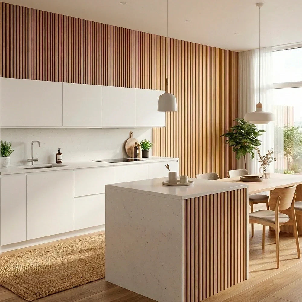 Ensiluokkaiset joustavat puurimaseinäpaneelit – (270 cm x 110 cm)