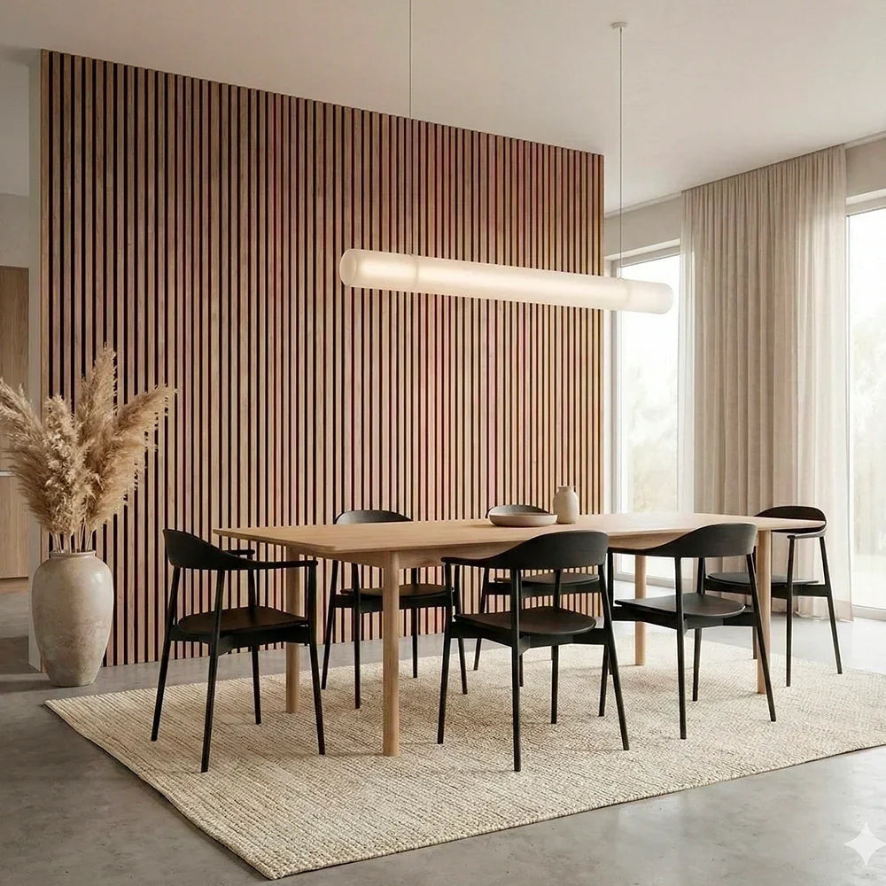 Ensiluokkaiset joustavat puurimaseinäpaneelit – (270 cm x 110 cm)