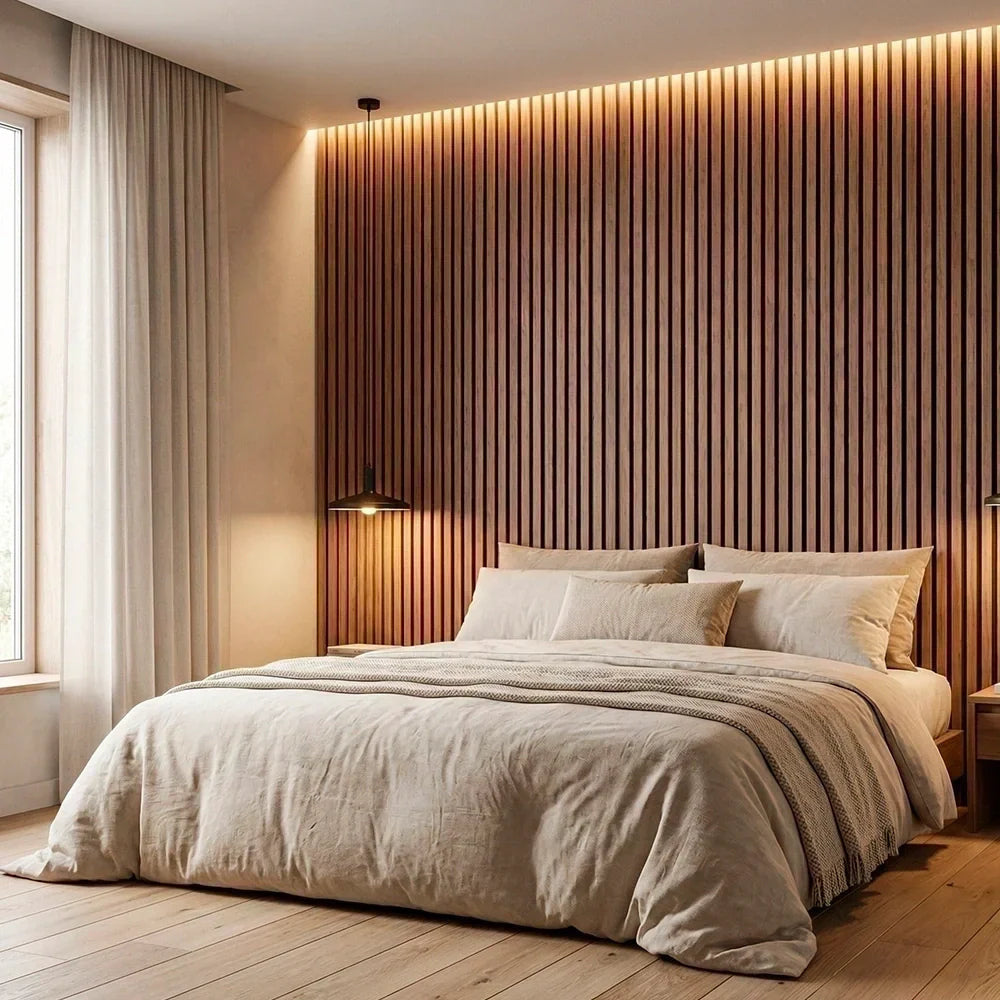 Ensiluokkaiset joustavat puurimaseinäpaneelit – (270 cm x 110 cm)